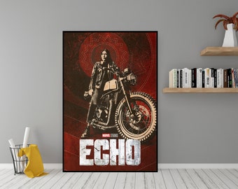 Echo Movie Poster - High Quality Canvas Wall Art - Room Decor - Echo (2024) Poster for Gift