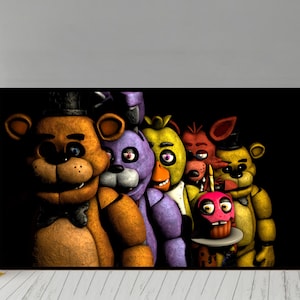 Hello, It's been a while. Here are 4 pieces of FNAF Art I made recently :  r/fivenightsatfreddys