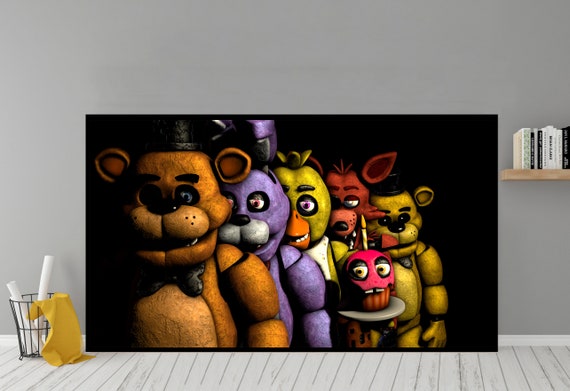 NEW 2023 Five Nights at Freddy's Movie Poster Gaming FNAF Movie Art Poster  USA