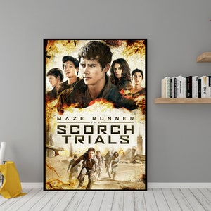 Maze Runner - The Scorch Trials Movie Poster Print & Unframed Canvas Prints