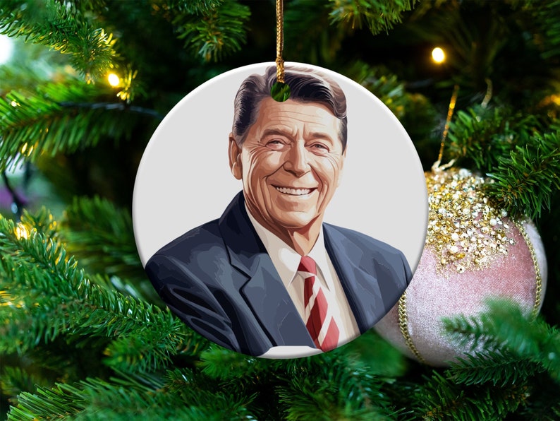 Widget Reagan Ronald Reagan Watercolor Clipart | President Portrait (digital Download ...