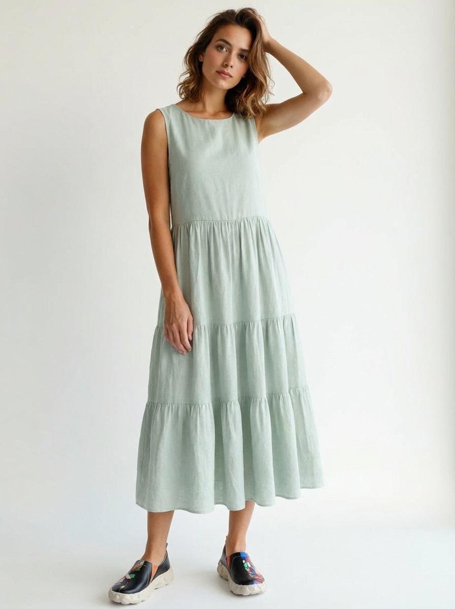 sachin and babi light blue dress Custom Dresses main image 1