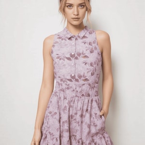 Lilac Casual Dress - Etsy