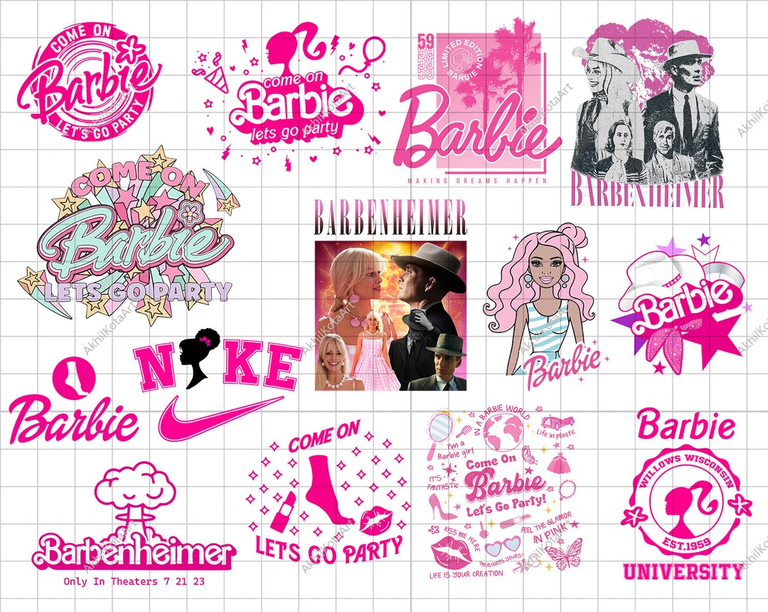 Barbie PNG Bundle Barbie Best Day Ever Png Barbie the Movie - Etsy
