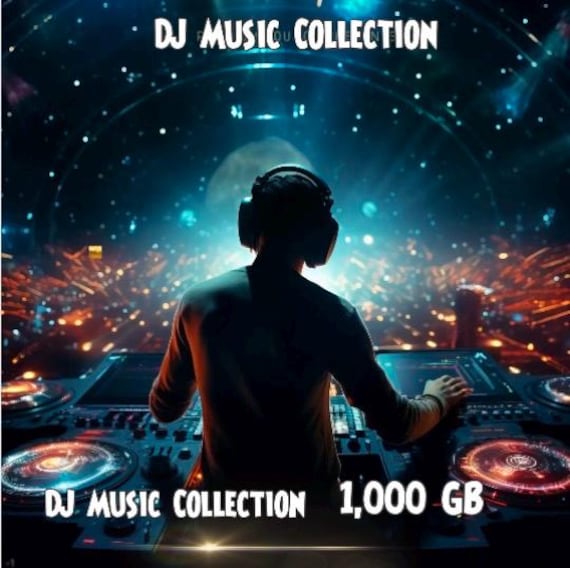 DJ music 80’s - 2025  1,000+ GB House Dance EDM Pop Hip Hop R&B Reggae Afrobeats Rock Country Reggaeton Salsa Merengue Bachata   320 kps