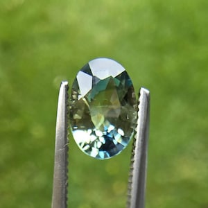 Natural Australian Parti Sapphire - Heated Only - 1.04 Carats (100% Natural or Money Back Guaranteed)