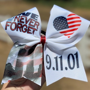 9/11 tribute bow