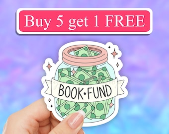 Pegatina divertida para hucha de libros, pegatina para amantes de los libros, pegatina para la ansiedad, pegatina para amantes de los libros, pegatina para portátil, regalos para lectores, pegatina divertida y picante