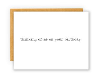 Funny sarcastic Birthday card, snarky best friend greeting card, quirky card for him, rude card for friend, unique birthday card for her