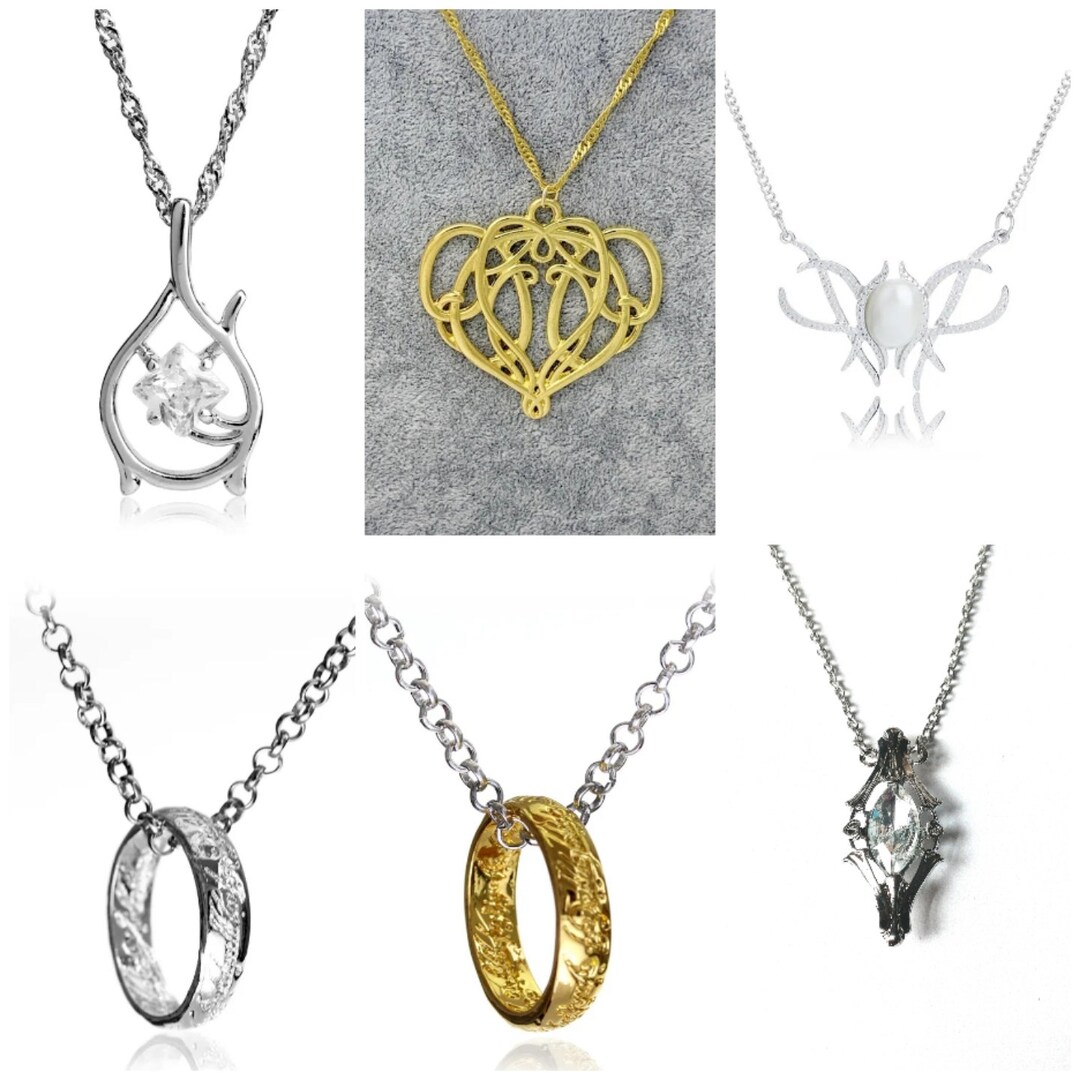 Lord of the Rings Necklace, LOTR Necklace, the One Rings Necklace