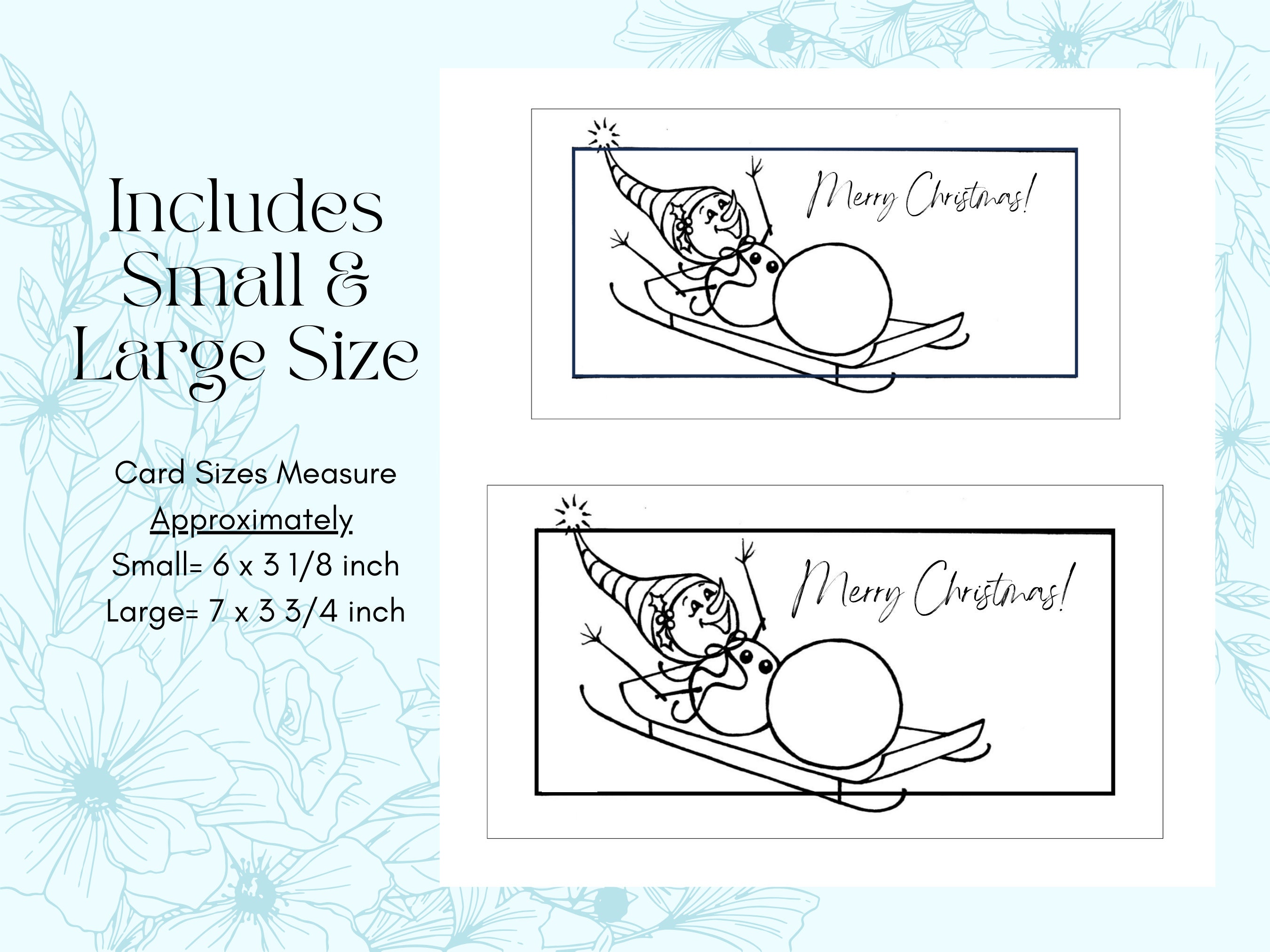 Snowman Christmas Card Printable Traceable PDF Outline For Coloring snowman-christmas-card-printable-traceable-pdf-outline-for-coloring