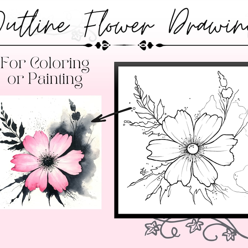 Beautiful Rose Drawing Etsy UK beautiful-rose-drawing-etsy-uk