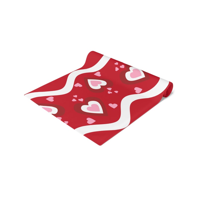Valentine Table Runner Valentine Runner Heart Table Runner Heart Runner