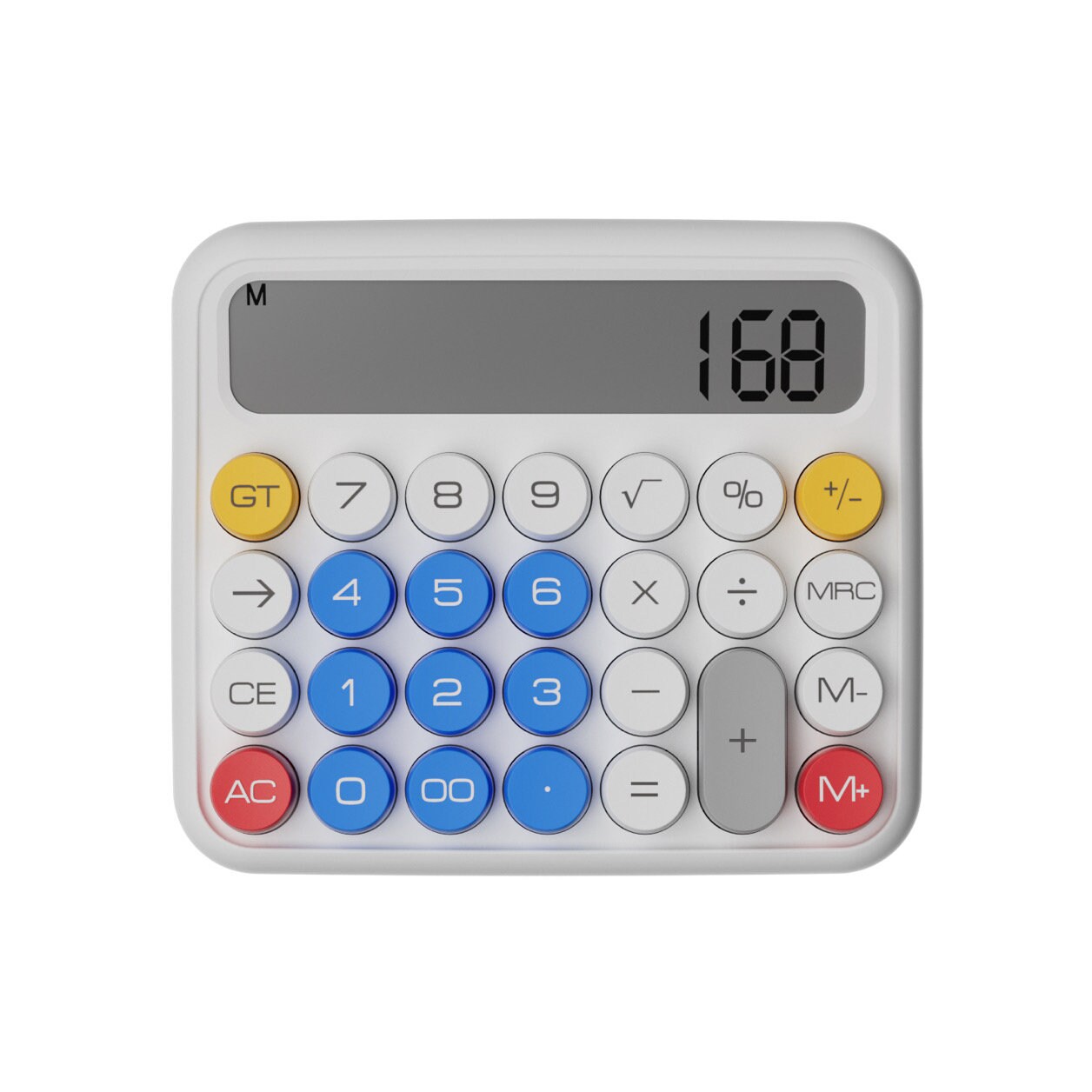 Office Calculator 12 Digit Large LCD Display Cute Calculator Handheld ...