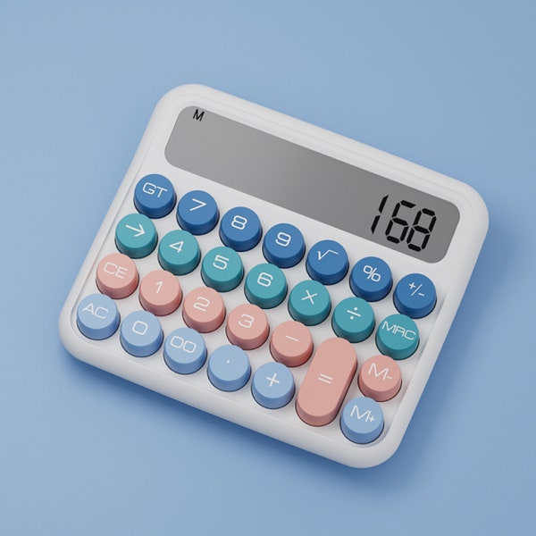 Large Calculators Cute Etsy
