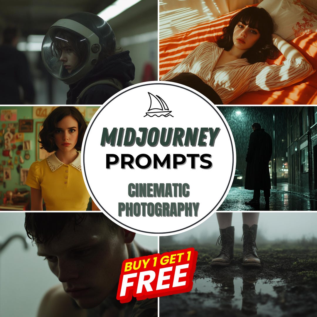 Midjourney Prompts for Cinematic Photography Images, AI Art Prompts for ...