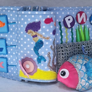 Personalized handmade quiet book, busy book,activity book, Montessori book, baby book, toddler book