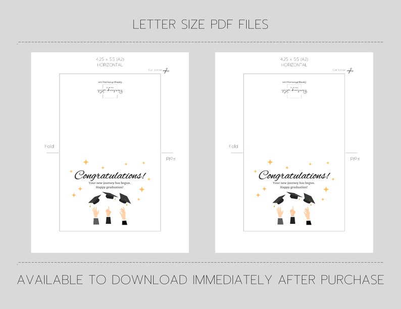 Graduation / Congratulations Grad / Congrats / Printable Card / Instant ...