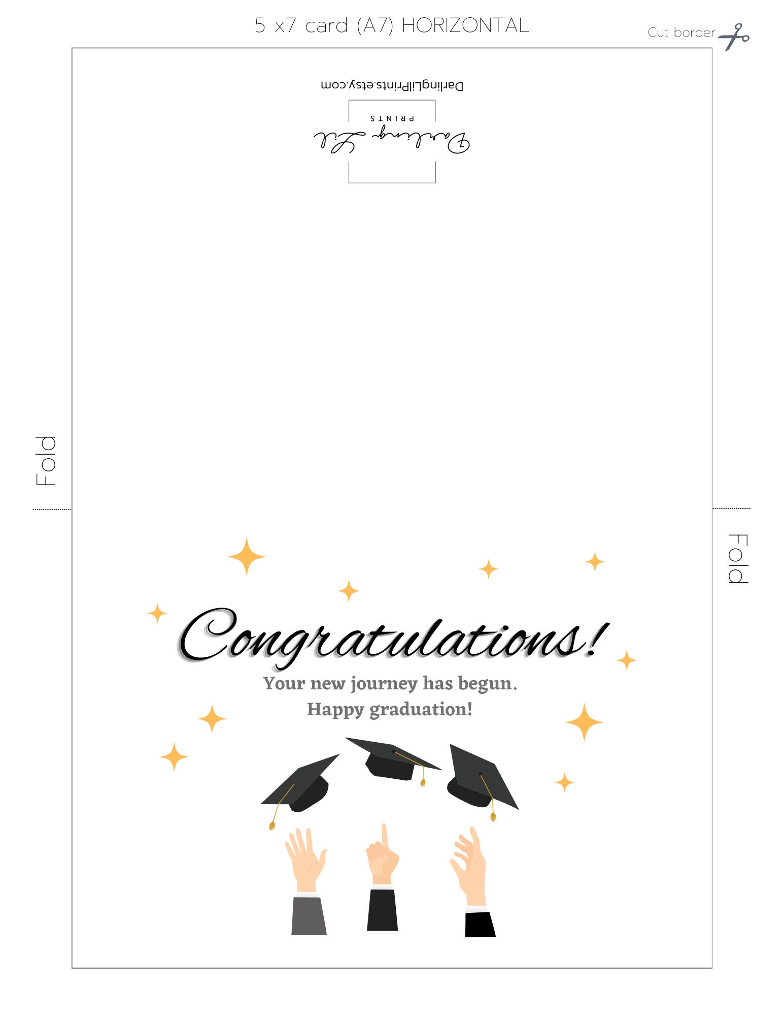 Graduation / Congratulations Grad / Congrats / Printable Card / Instant ...