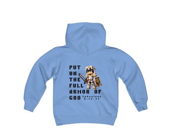 Armor of God Youth Heavy Blend Hooded Sweatshirt