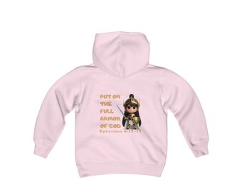 Armor of God Youth Heavy Blend Hooded Sweatshirt
