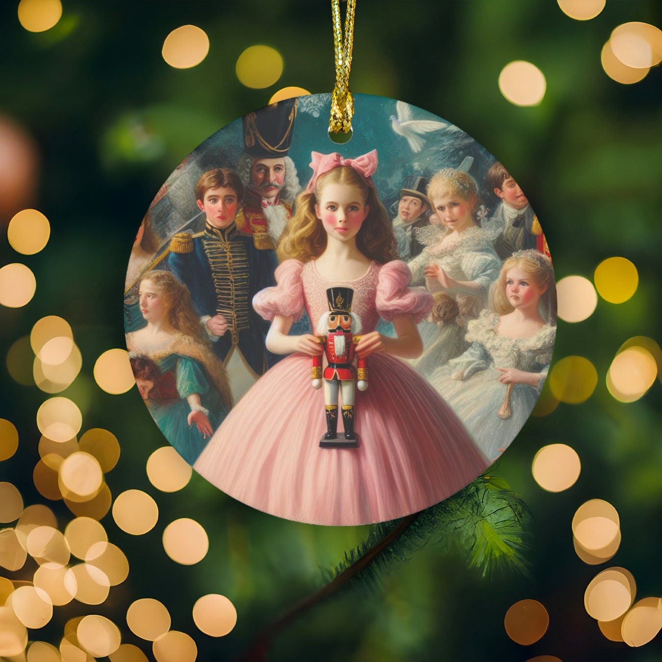 Clara Nutcracker Ornament, Nutcracker Ornament, Christmas Ornament