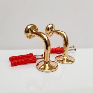 Unlacquered brass decorative Hook - Unique Brass Wall Hooks- Boho Wall Hooks, Antique Hooks, Coat Hooks, Towel hooks, buddy hooks