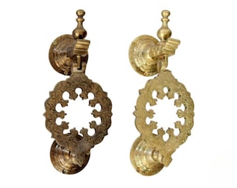 Marokkanischer Türklopfer, Türklopfer im Berber-Stil, handgeschnitzter Türklopfer im Vintage-Stil, marokkanischer handgefertigter Türgriff