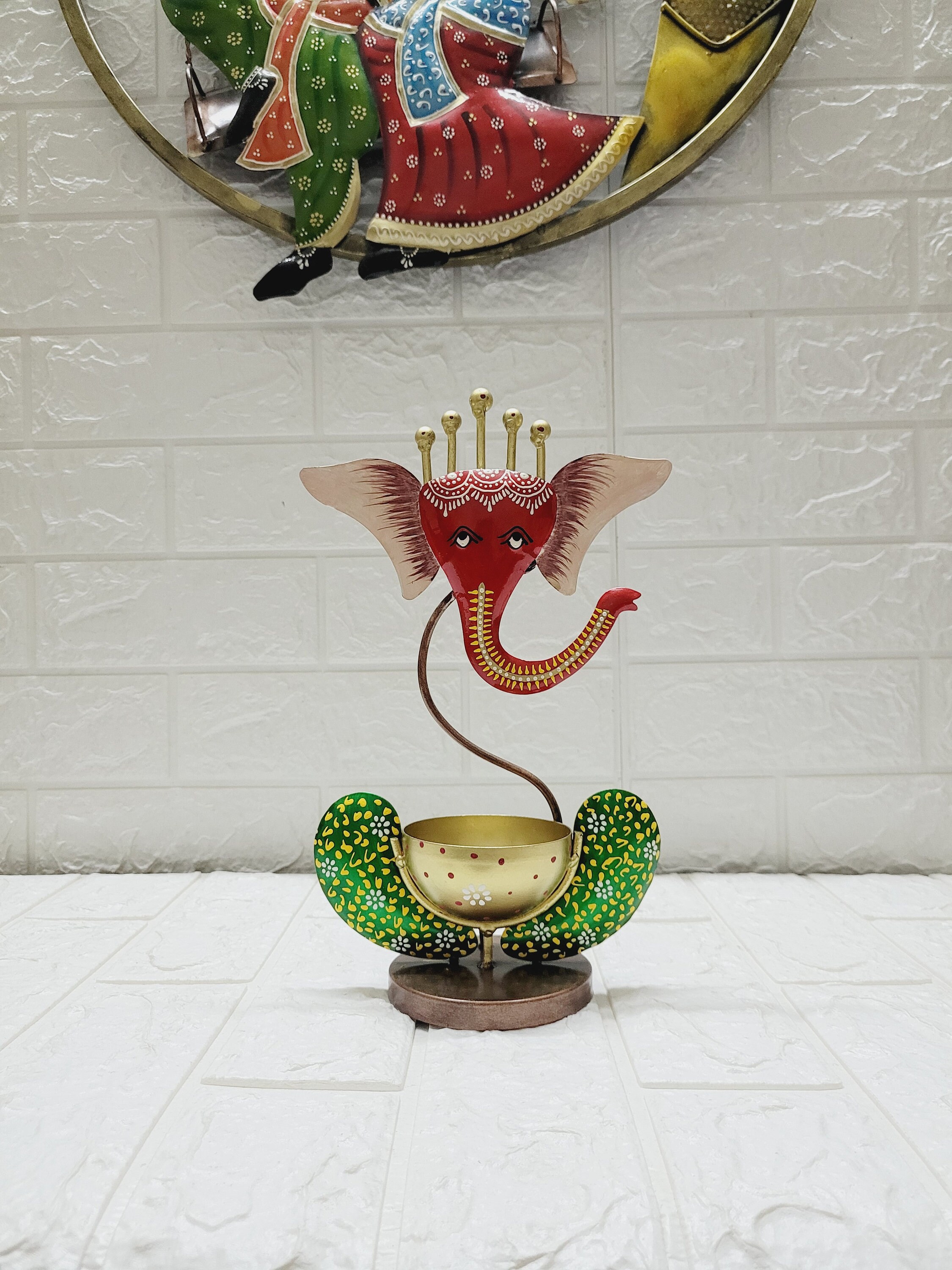 Ganesh tea light holder online