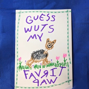 Carte personnalisée grand-père chien pour la fête des pères