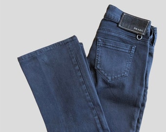 Prada jeans, low rise jeans