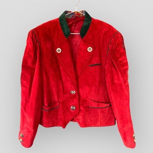 Vintage suede jacket, 80s jacket