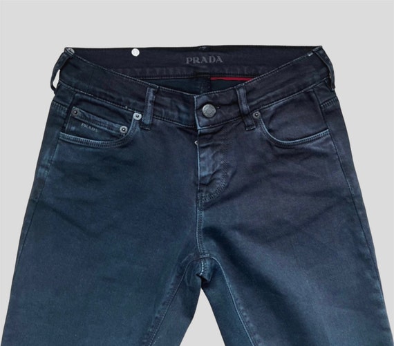 Prada Jeans, Low Rise Jeans - Etsy