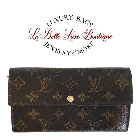 Louis Vuitton Leather Wallets for Women for Sale 