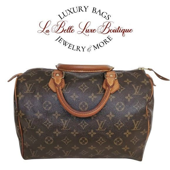 Louis Vuitton Monogram Canvas and Leather Speedy Doctor 25 Bag - Yoogi's  Closet