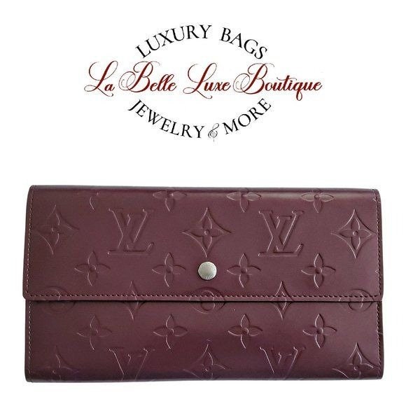 Louis Vuitton Purple Monogram Mat Alston Shoulder Bag Louis Vuitton