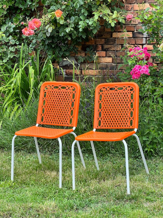 outdoor chairs steel