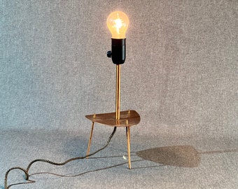 Tischlampe Beistelllampe Leselampe Nachttischbeleuchtung DDR vintage