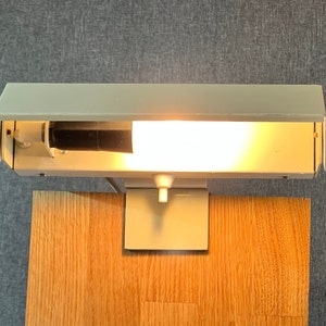 Clamp lamp, bedside lamp by Veb Leuchtenbau Halle GDR, vintage, 1970, 2 pieces, Klaus Musinowski