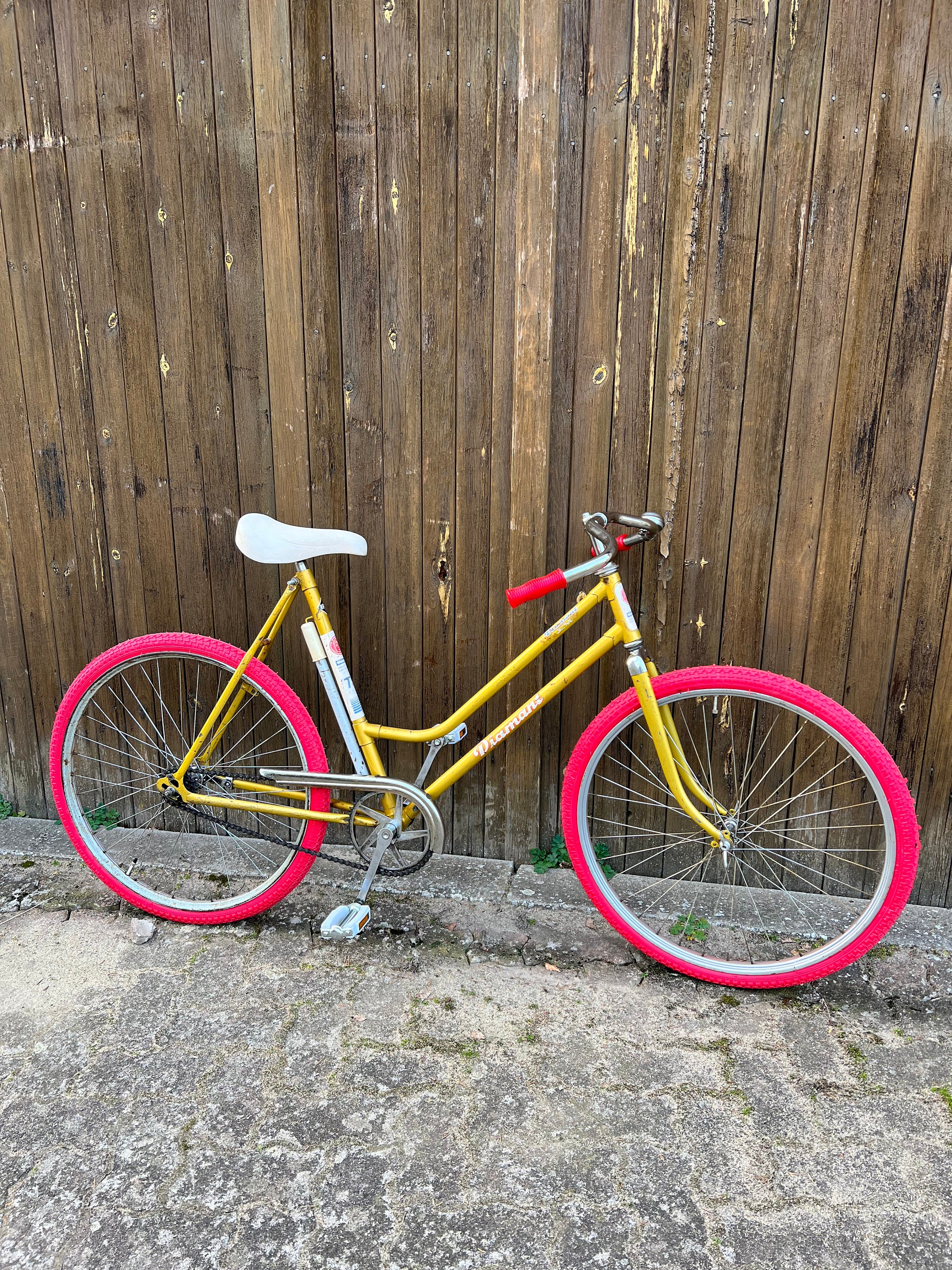 Goldenes Diamant Fahrrad, DDR Fahrrad, 26" Damenfahrrad, Lowrider, Cruiser,  Singlespeed, Ostalgie, Hippster, Vintage Bike - Etsy Italia