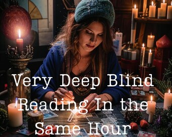 Same Hour Blind Psychic Reading | Detailed PDF Report