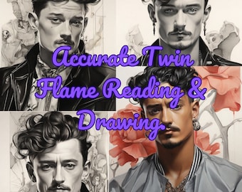 Nauwkeurig lezen en tekenen van een tweelingvlam.