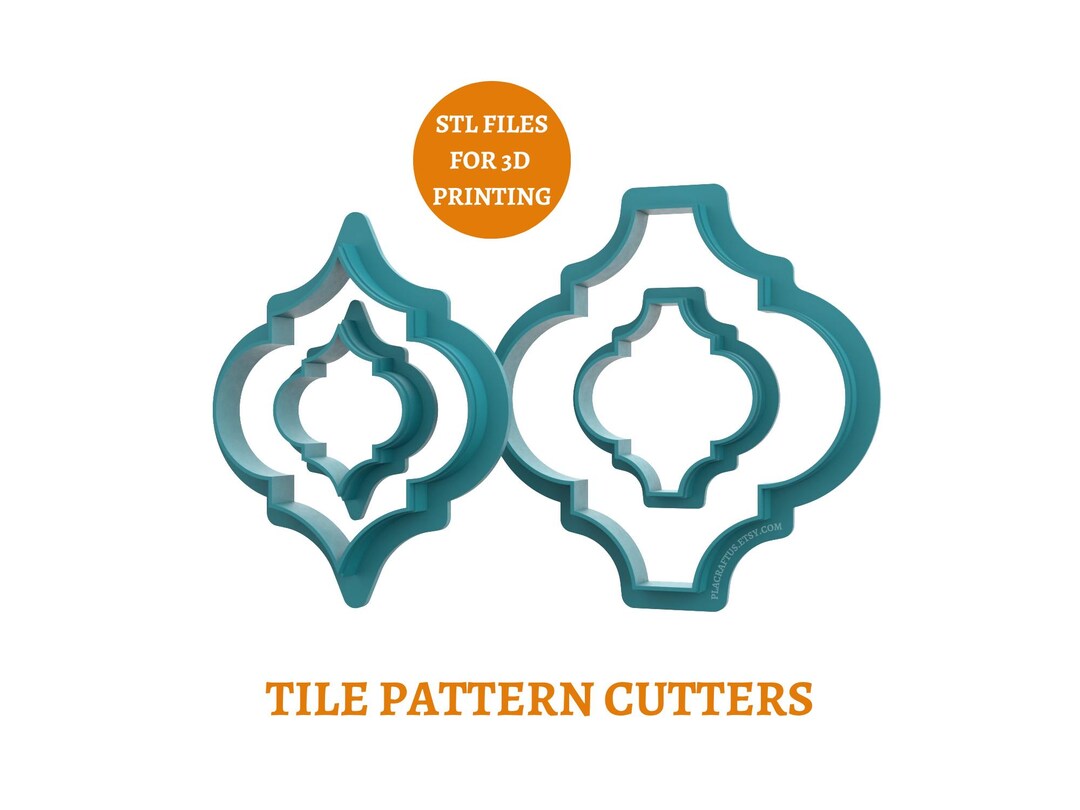 Sharp Edge Tile Tile Pattern Cutters Set – 2 Sizes – Standard & Extra Sharp Edge ...