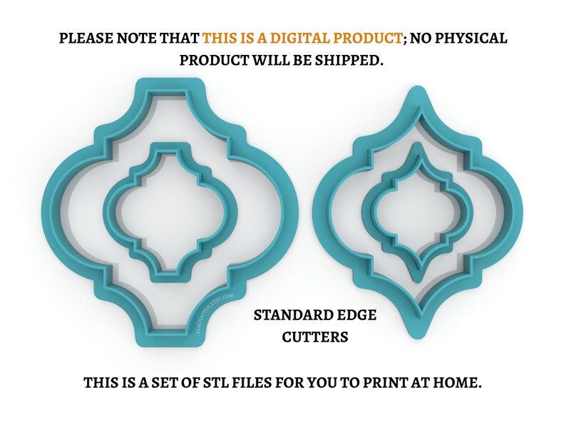 Sharp Edge Tile Tile Pattern Cutters Set – 2 Sizes – Standard & Extra Sharp Edge ...