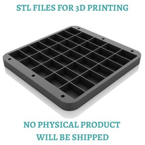 Minimalist Stackable  Artist Watercolor Full Pan Box Tray with Magnetic Lid - 3D Printable STL File