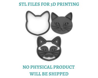 Cat Cookie Cutter - STL files for 3D printing - Perfect Gift for All Cat Lovers