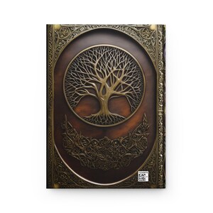 Tree of Life Hardcover Notebook – Elegant Nature-inspired Journal for ...