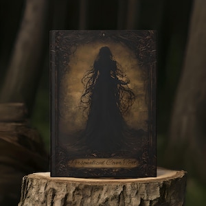 Dark Secrets Gothic Hardcover Notizbuch - Personalisiert