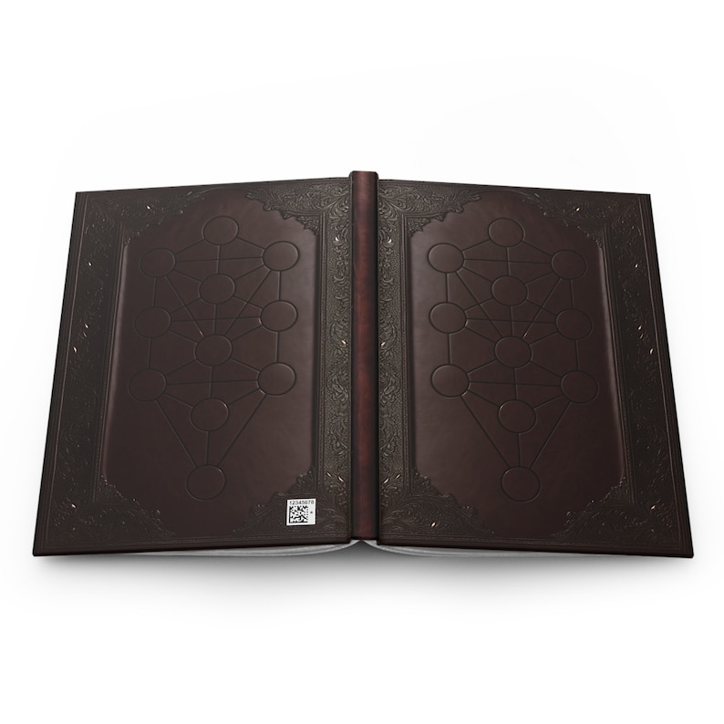 Kabbalah Baum des Lebens Hardcover Notizbuch – Mystisches Tagebuch für spirituelles Schreiben und Okkulter Magie Bild 8