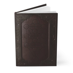 Kabbalah Baum des Lebens Hardcover Notizbuch – Mystisches Tagebuch für spirituelles Schreiben und Okkulter Magie Bild 6